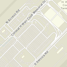 Col. H. Weir Cook Memorial Dr Indianapolis IN Street Map