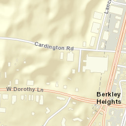 Berkley Heights Ohio Street Map