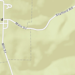 Stafford Ohio Street Map