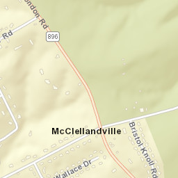 Top of the Wedge Delaware Street Map