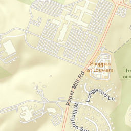 Milford Crossroads Delaware Street Map