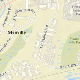 Glenville Delaware Street Map