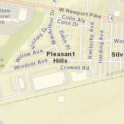 Silview Delaware Street Map