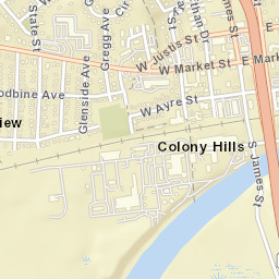 Newport Delaware Street Map