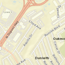 Dunleith Delaware Street Map