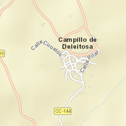Campillo de Deleitosa Street Map