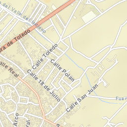 Gálvez Street Map