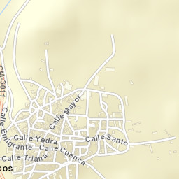Tresjuncos Street Map