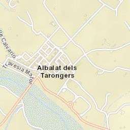 Albalat dels Tarongers Street Map