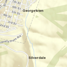 Georgetown Street Map