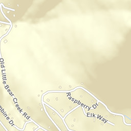 Blue Valley Colorado Street Map