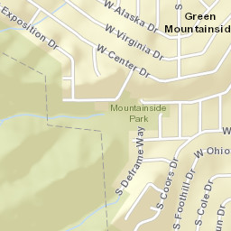 13588 West Exposition Drive, Lakewood, CO Street Map