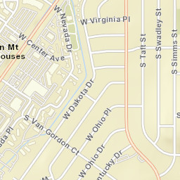 11700 West Kentucky Avenue, Lakewood Street Map