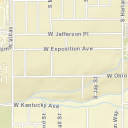 6405 West Exposition Avenue, Lakewood Street Map