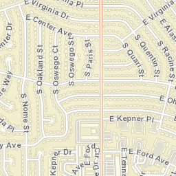 Queensborough Colorado Street Map