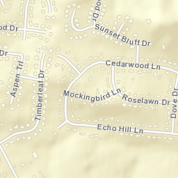 3587 Sunset Bluff Drive, Beavercreek, OH  Street Map