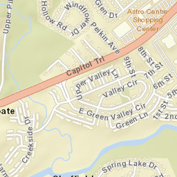 Peikin Park Delaware Street Map