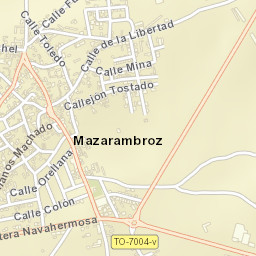 Mazarambroz Street Map