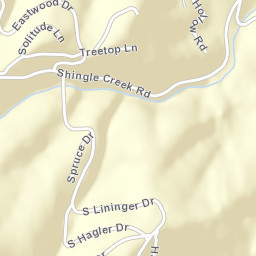 22798 Shingle Creek Road, Golden, CO Street Map
