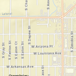 1373 S Zenobia St Denver CO 80219 Street Map