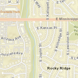 Brookvale Colorado Street Map