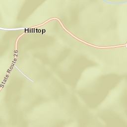 Hilltop Ohio Street Map