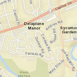 Sycamore Gardens Delaware Street Map