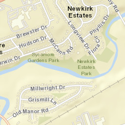 Old Mill Manor Delaware Street Map