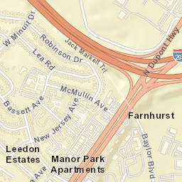 Leedon Estates Delaware Street Map