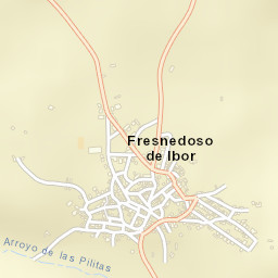 Fresnedoso de Ibor Street Map