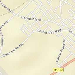 Binissalem Street Map