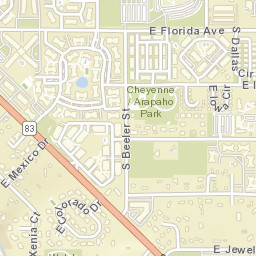 1754 S Parker Rd Denver CO 80231 Street Map