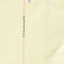 1714 South County Road 157, Strasburg Street Map