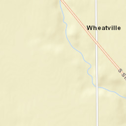 Wheatville Ohio Street Map