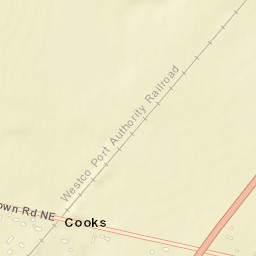Cook Ohio Street Map