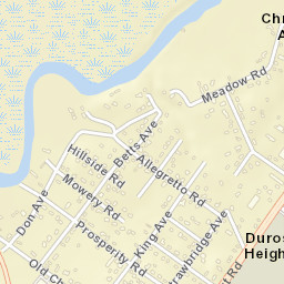 Christiana Acres Delaware Street Map
