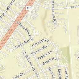 Wilmington Manor Delaware Street Map