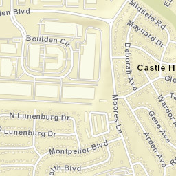 Castle Hills Delaware Street Map