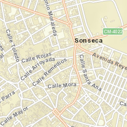 Sonseca Street Map