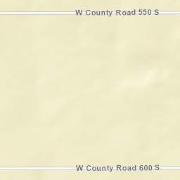 802-998 W County Rd 600 S, Clayton Street Map