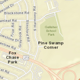 Pine Swamp Corner Delaware Street Map