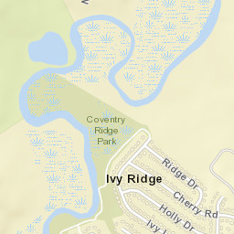 Ivy Ridge Delaware Street Map