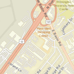 Penn Acres South Delaware Street Map
