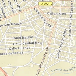 Villanueva de Alcardete Street Map