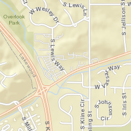 2693 South Nelson Court Lakewood CO Street Map