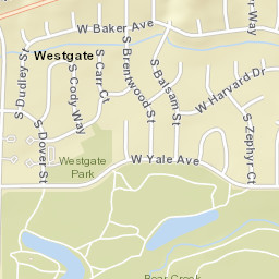 Westgate Colorado Street Map