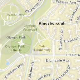 Kingsborough Colorado Street Map