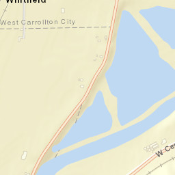 Whitfield Ohio Street Map