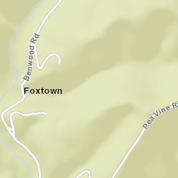 Foxtown Ohio Street Map