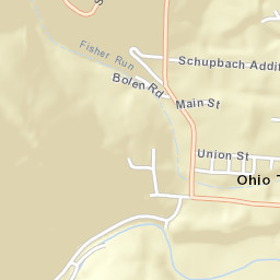 Hannibal Ohio Street Map